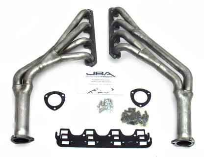 JBA 65-70 Ford Mustang 260-302 SBF 1-1/2in-1-3/4in Primary Raw 409 Tri Y Header 6651S 6651S Photo - Primary