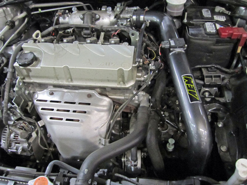 AEM Induction AEM 11-12 Mitsubishi Eclipse 2.4L Polished Cold Air Intake 21-717P 21-717P Photo - Mounted
