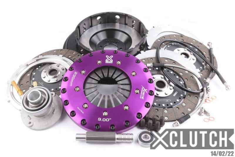 XCLUTCH XCL Clutch - 9in Triple Solid Organic Drivetrain Clutch Kits - Multi main image