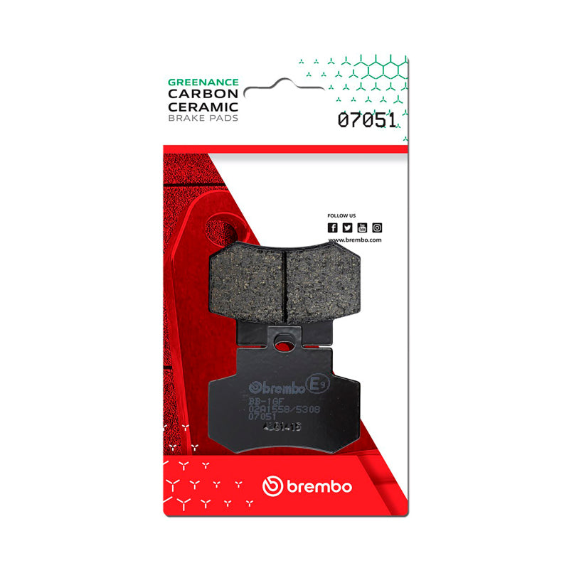 Brembo OE Kymco Grand Dink Carbon Ceramic Brake Pad - Rear 07051 07051 User 1