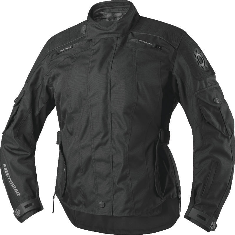 First Gear Voyage Jkt Blk/Gry Wlg 518582 518582 User 3