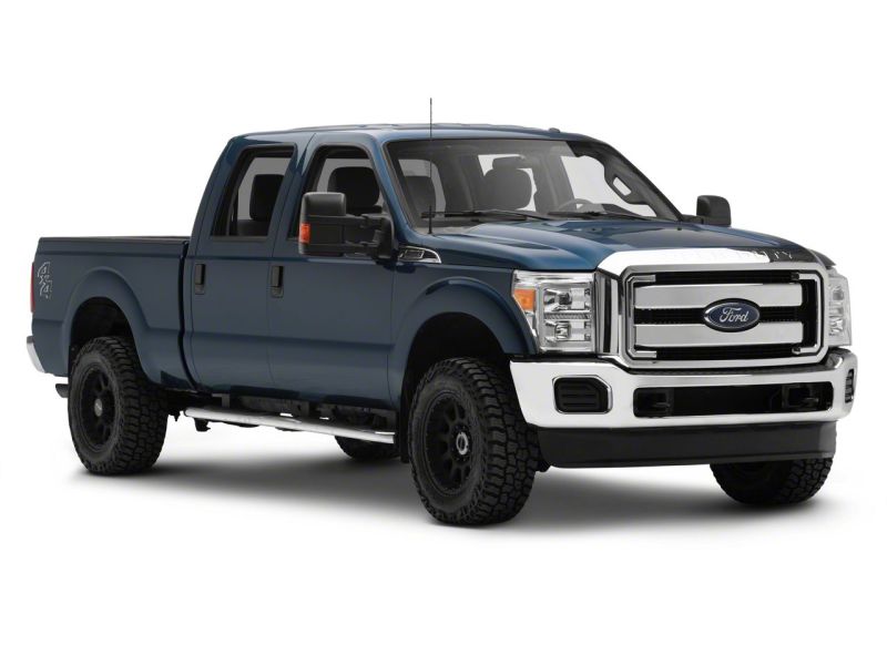 Raxiom 11-16 Ford F-250 Super Duty LED Projector Headlights - Chrome Housing (Clear Lens) SD3621 SD3621 Photo - Close Up
