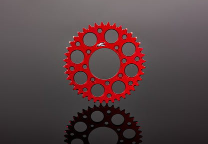 Renthal 2019 GasGAs TXE Rear Grooved Sprockett - Red 520-43P Teeth 141U-520-43GPRD 141U-520-43GPRD User 1