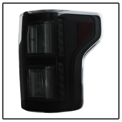 Spyder 18-19 Ford F-150 (w/o Blind Spot Sensor) LED Tail Lights - Blk Smk (ALT-YD-FF15018-LED-BSM) 5085672 5085672 Photo - Unmounted