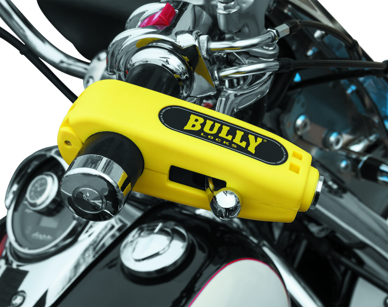 BikeMaster Bully Lock Bully Grip Lock - Yellow 132255 132255 Photo - Primary