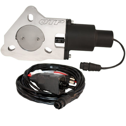 QTP 2.5in Bolt-On QTEC Electric Cutout Valve - Single QTEC25 QTEC25 Photo - Primary