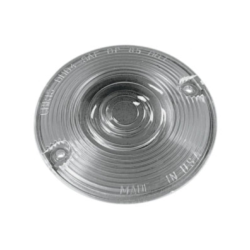 Letric Lighting Smoke Flat Lens Style Turn Signal Lenses 3In LLC-3S LLC-3S Photo - Primary