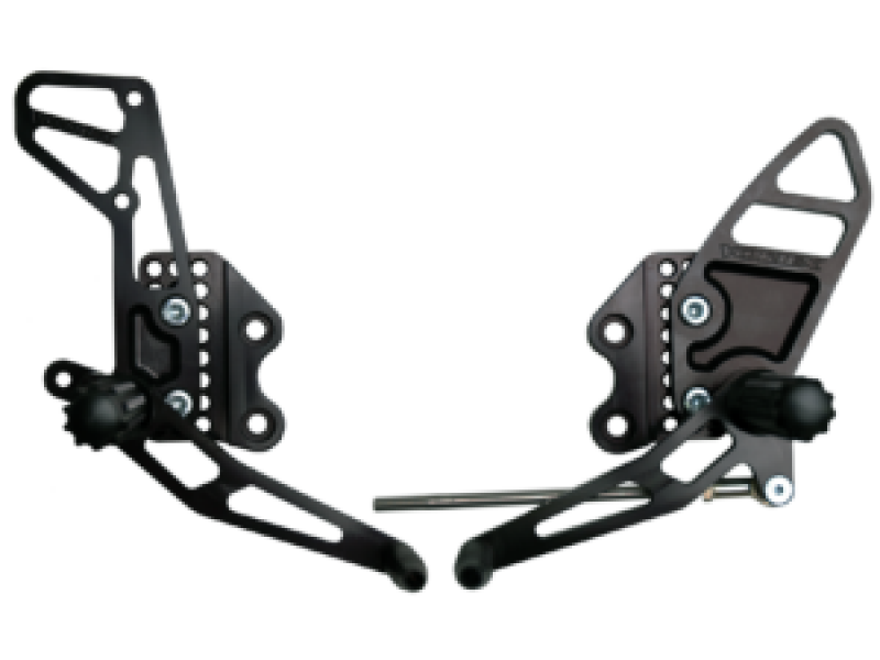 Vortex Racing Rearsets Replacement Rear Set- Black RS510K RS510K Photo - Primary