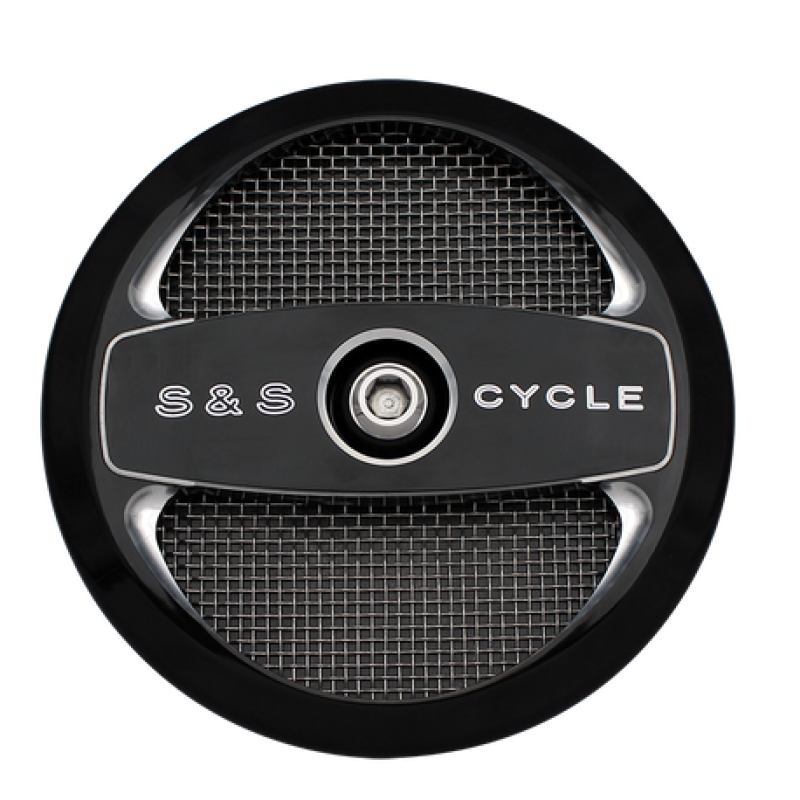 S&S Cycle Air 1 Air Cleaner Cover - Gloss Black 170-0214 170-0214 User 1