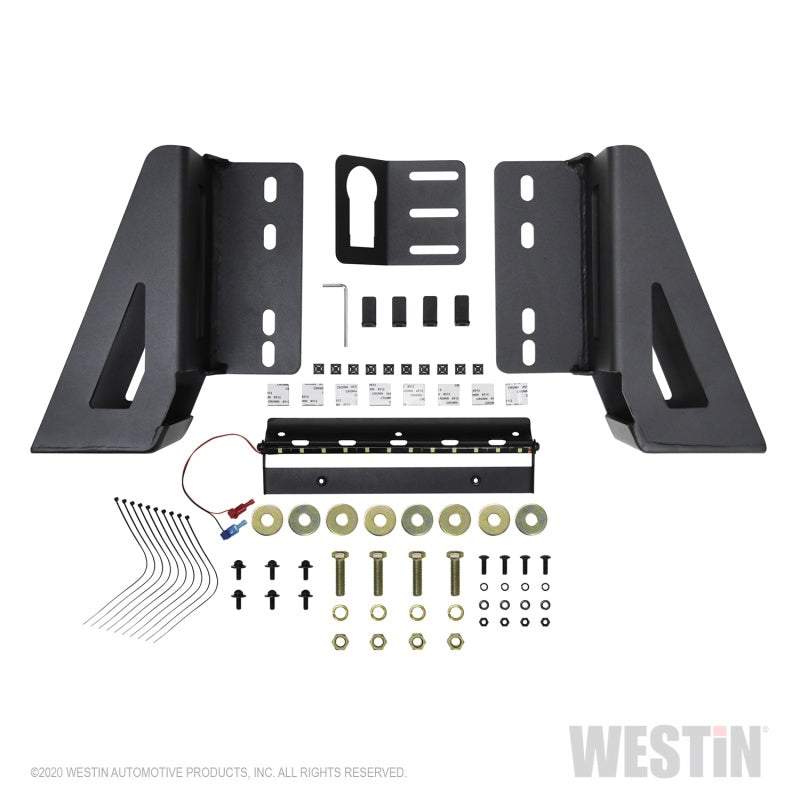 Westin 19-20 Ford Ranger Outlaw Rear Bumper - Textured Black 58-81085 58-81085 Photo - Unmounted