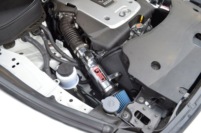 Injen Polished Short Ram Intake 13 Infiniti FX37 3.7L V6 Twin SP1911P Photo - Mounted