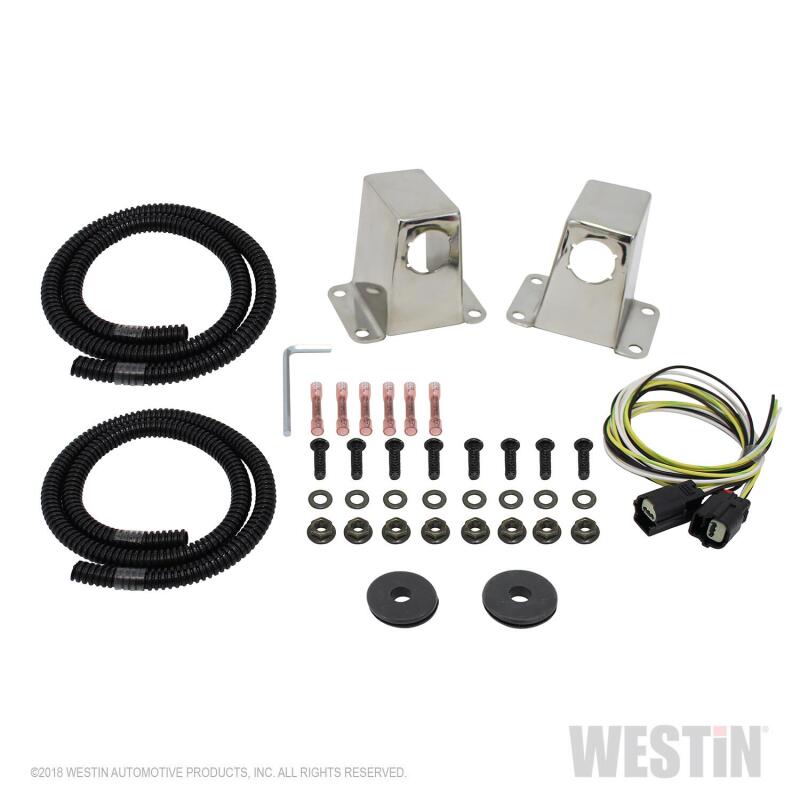 Westin 2014-2018 Chevrolet/GMC Truck/SUV Sensor Relocator - Polished 45-0000S 45-0000S Photo - Unmounted