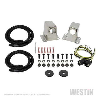 Westin 2014-2018 Chevrolet/GMC Truck/SUV Sensor Relocator - Polished 45-0000S 45-0000S Photo - Unmounted