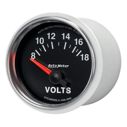 Autometer Gauge, Voltmeter, 2 1/16", 18v, Electric, Gs 3892 User 2