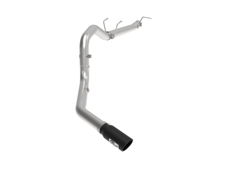 aFe Apollo GT Series 3-1/2in 409 SS Axle-Back Exhaust 17-20 Ford F-250/F-350 Black Tips w/o Muffler 49-43116NM-B 49-43116NM-B Photo - Primary