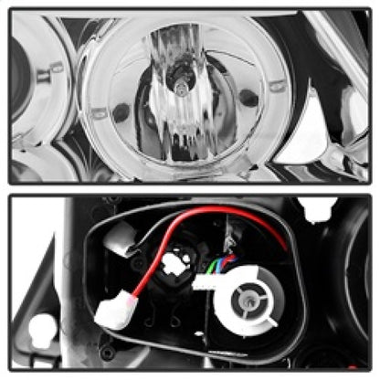 Spyder BMW E90 3-Series 06-08 Projector LED Halo Amber Reflctr Rplc Bulb Chrm PRO-YD-BMWE9005-AM-C 5009012 5009012 Photo - Unmounted