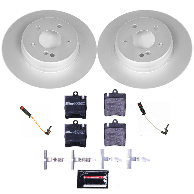 PowerStop Power Stop 03-05 Mercedes-Benz C240 Rear Euro-Stop Brake Kit ESK620 ESK620 Photo - Primary