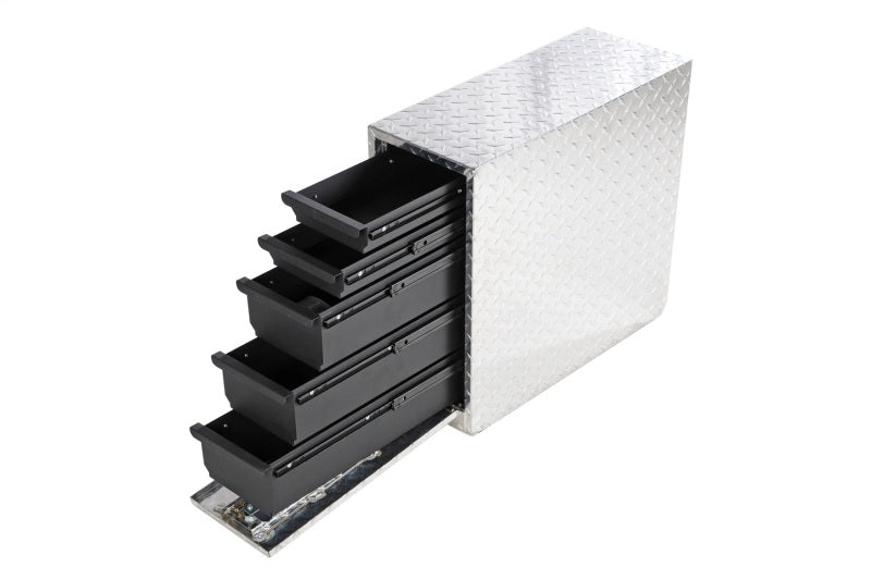 Dee Zee Deezee Universal Tool Box - Wheel Well Box With Drawers (Aluminum) DZ95DA DZ95DA Photo - Primary