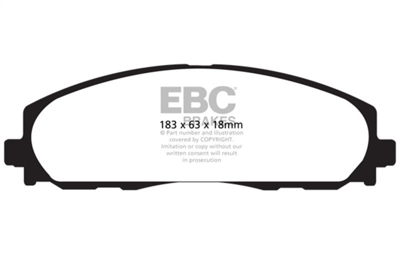 EBC Disc Brake Pad Set DP61888 Photo - Primary