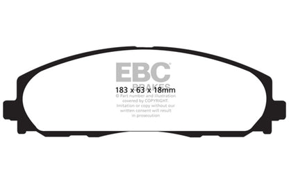 EBC Disc Brake Pad Set DP61888 Photo - Primary