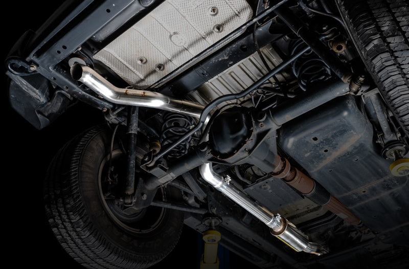 AWE Tuning 20-21 Jeep Gladiator JT 3.6L Trail Edition Cat-Back Exhaust 3015-21001 3015-21001 Photo - Mounted