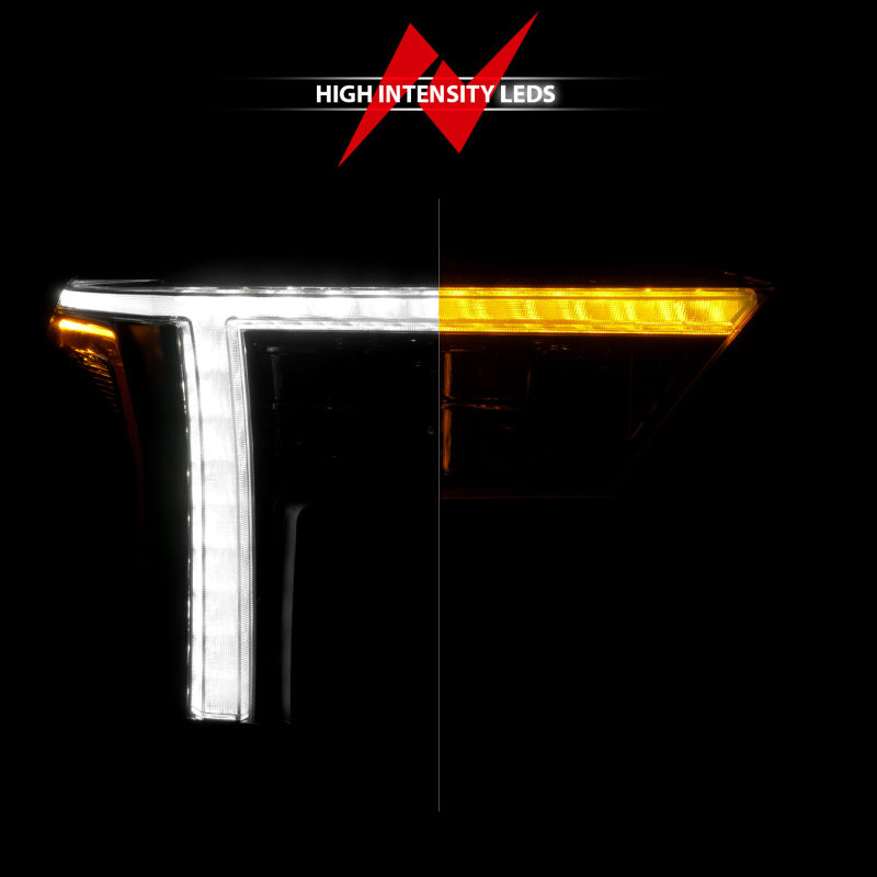 ANZO 22-24 Toyota Tundra (w/Factory LED Refl.) Z-Series Full LED Proj Headlights - Pass. Side ONLY 111599X-R 111599X-R User 1