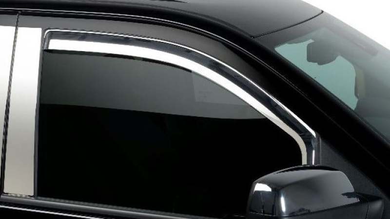 Putco 2021 Ford F-150 - Super Crew / Super Cab / Reg Cab Element Chrome Window Visors (Front Only) 480026 480026 Photo - Primary