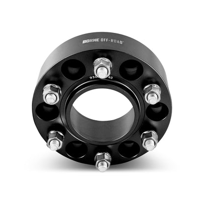 Borne Off-Road Wheel Spacers - 6x139.7 - 93.1 - 50mm - M12 - Black BNWS-001-500BK BNWS-001-500BK Photo - Primary