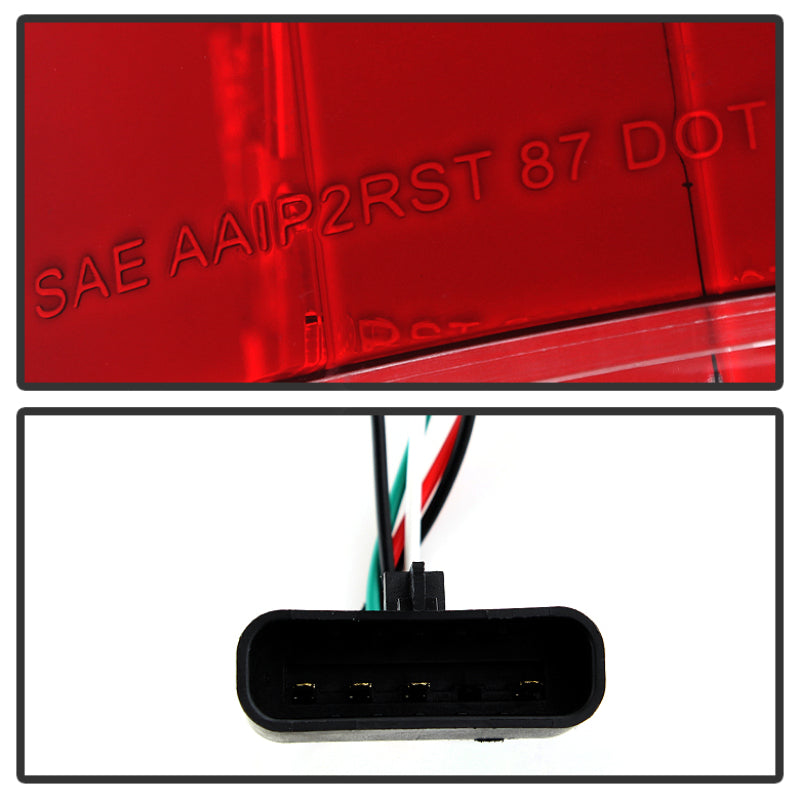 Spyder Chevy C/K Series 1500 88-98/Blazer 92-94 LED Tail Lights Red Clear ALT-YD-CCK88-LED-RC 5001375 5001375 User 1