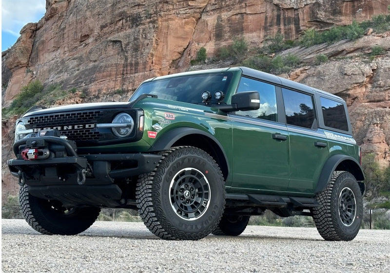 Ford Racing 21-24 Bronco 17in x 8.5in Machined Face Wheel Kit M-1007K-P1785MBM M-1007K-P1785MBM Photo - Mounted