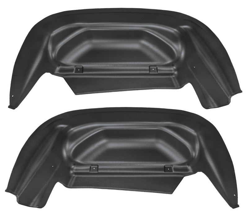 Husky Liners 14-15 Chevy/GMC Silverado/Sierra Black Rear Wheel Well Guards (2pc) 79011 Photo - Primary