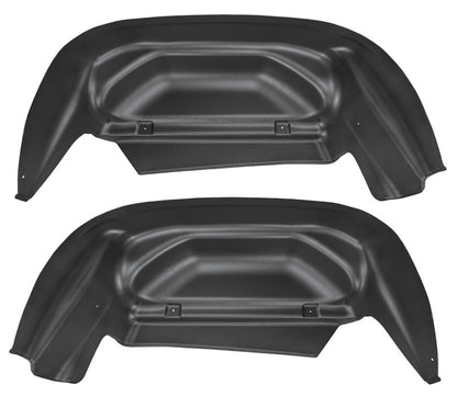 Husky Liners 14-15 Chevy/GMC Silverado/Sierra Black Rear Wheel Well Guards (2pc) 79011 Photo - Primary
