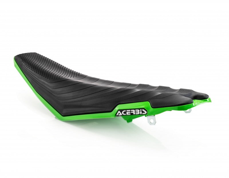 Acerbis 21-23 Kawasaki KX250 KX250X/19-23 KX450 X-Seat Soft - Black/Green 2742611043 2742611043 Photo - Primary