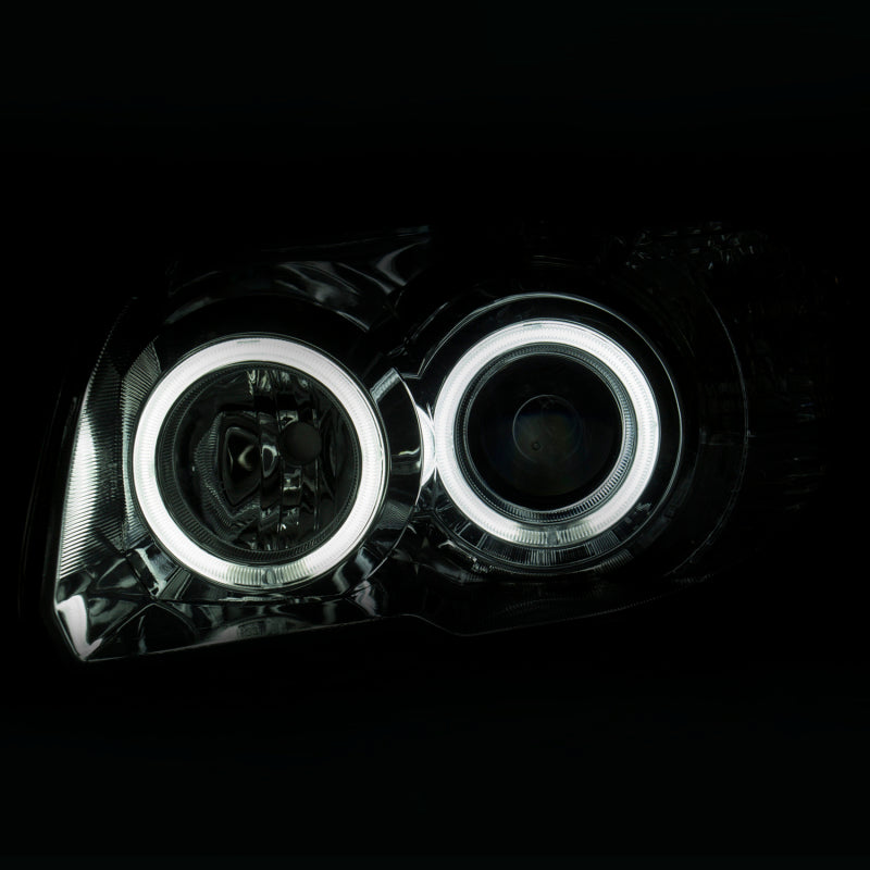 Anzo 2006-2009 Toyota 4Runner Projector Headlights w/ Halo Chrome 111321 Photo - Mounted