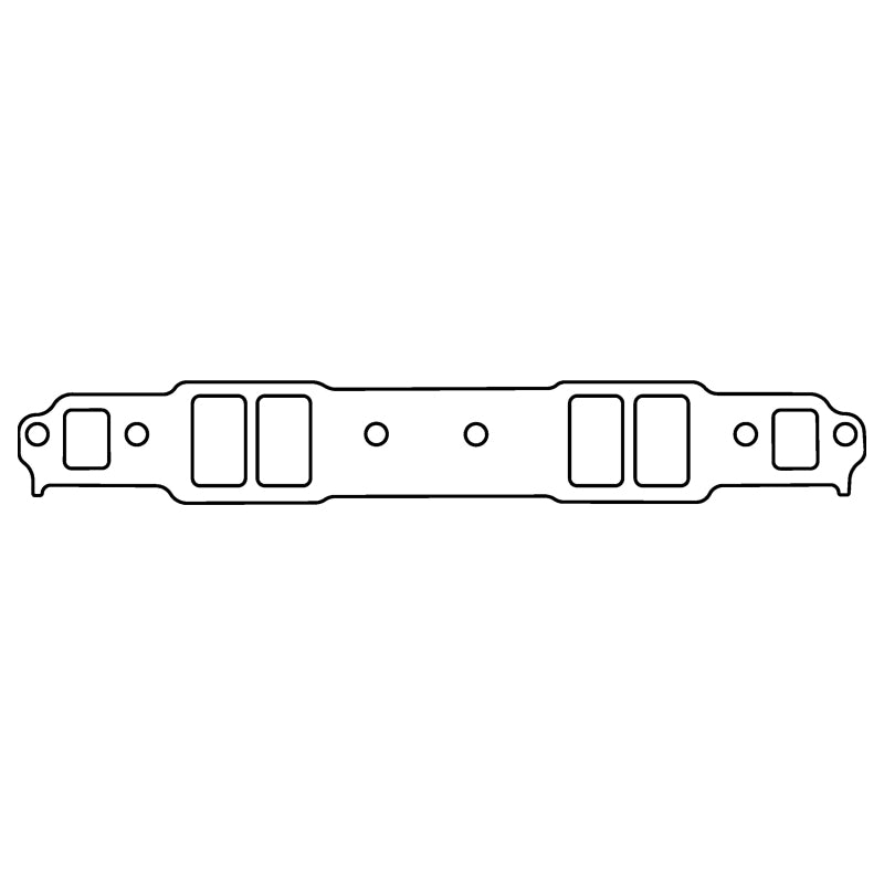 Cometic Gasket Cometic Chevy Gen1 Small Block V8 .060in Fiber Intake Mani Gskt Set-1.240in x 2.100in Rectangle Port C5542-060 C5542-060 Photo - Primary