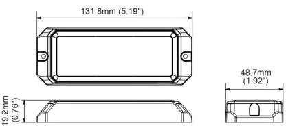 Hella Warning Light 2Wb H22892001 H22892001 Technical Drawing