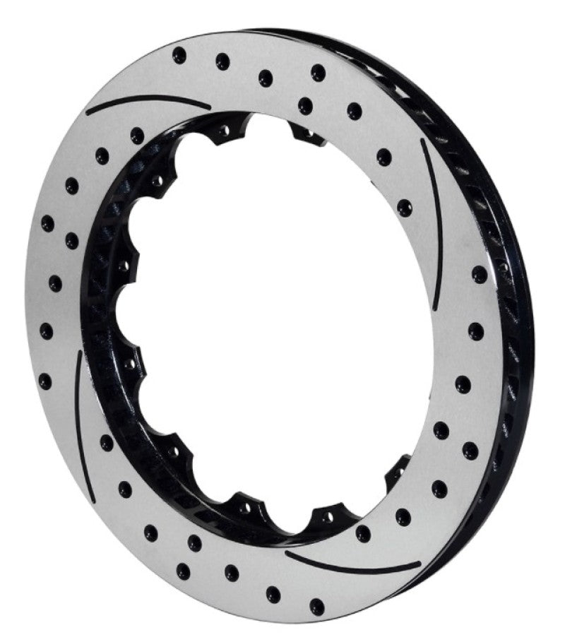 Wilwood Rotor-SV-SRP 72 Iron-LH-Drill-BLK, 14.25 x 1.10 - 12 on 8.75" 160-11310-BK User 1