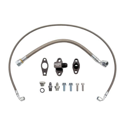 Wehrli Chevrolet 6.6L Duramax L5P S400 Single Turbo Oil Line Kit WCF100372 WCF100372 Photo - Primary