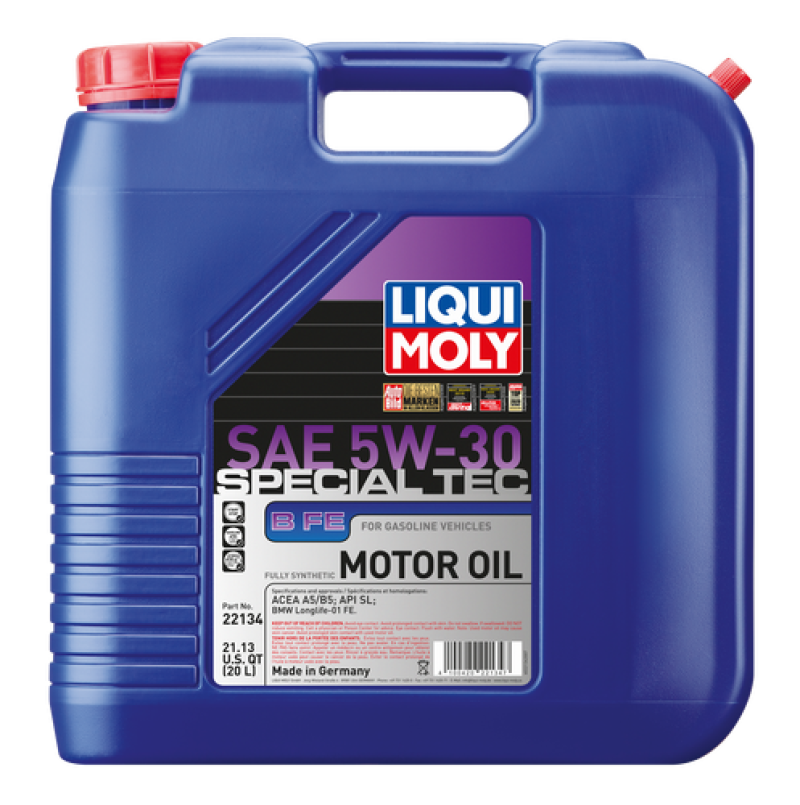 LIQUI MOLY 20L Special Tec B FE Motor Oil SAE 5W30 22134 22134 User 1