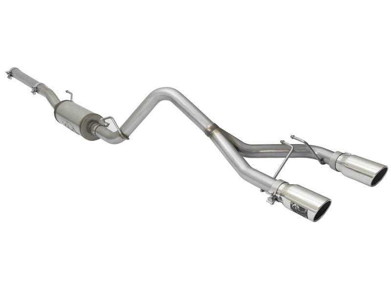 aFe  POWER 49-48056P Rebel Series 2-1/2" 409 SS Cat-Back Exhaust System 49-48056-P Photo - Unmounted