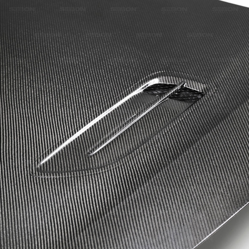 Seibon Carbon Fiber Hood for 2018-2023 Kia Stinger HD18KIST-OE Photo - Primary
