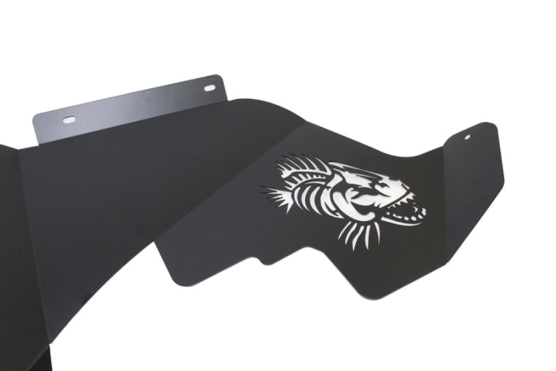 Fishbone Offroad 07-18 Jeep Wrangler JK Logo Aluminum Inner Fenders - Black Powdercoat FB33073 FB33073 Photo - out of package