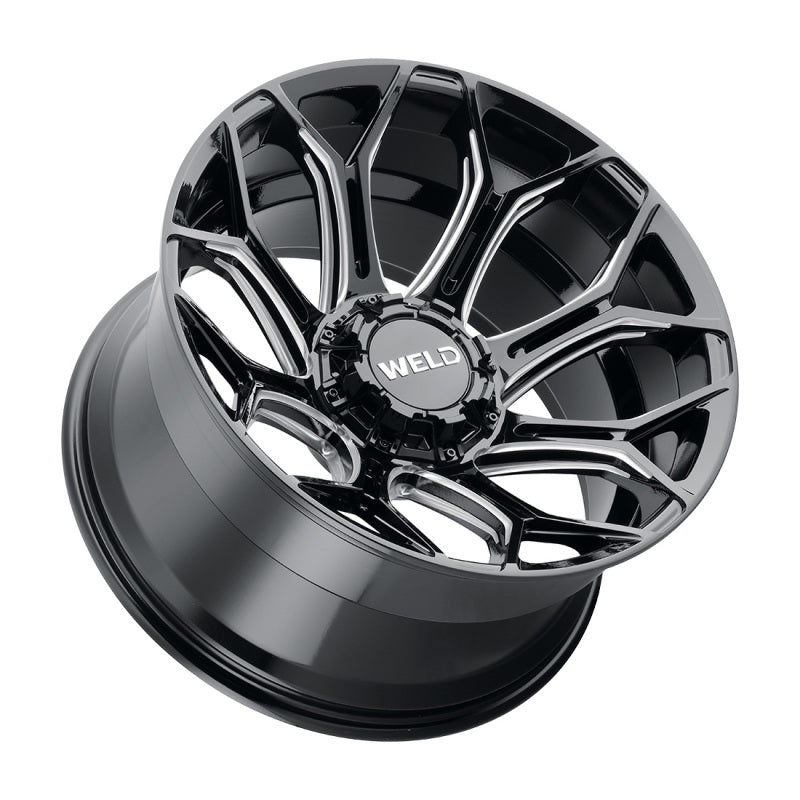 Weld Off-Road W111 24X14 Gradient 8X170 ET-70 BS4.75 Gloss Black MIL 125.1 W11144017475