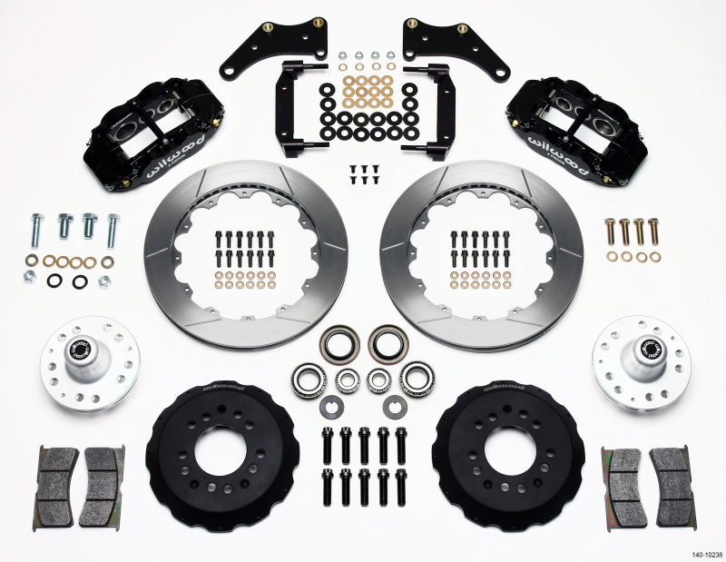 Wilwood Narrow Superlite 6R Front Hub Kit 12.88in Large GM 57-70 Drop Spindle 140-10238 140-10238 Photo - Primary