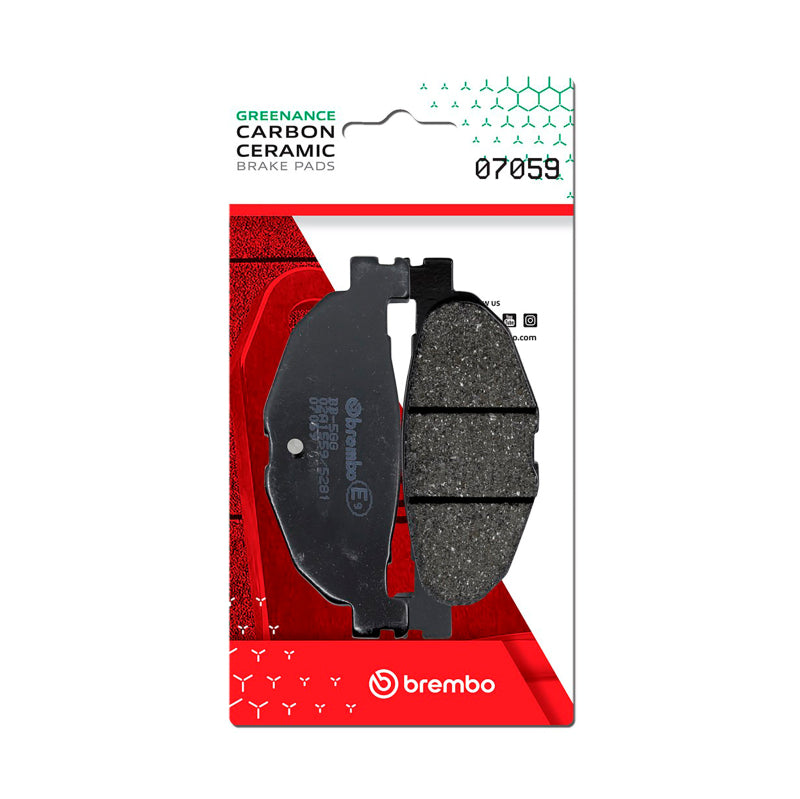 Brembo OE Yamaha Tmax/Yamaha Yp Carbon Ceramic Brake Pad - Rear 07059 07059 User 1
