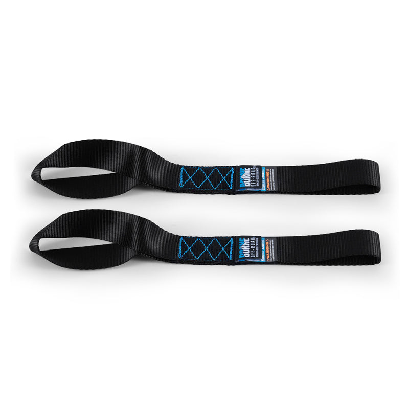 Borne Off-Road Heavy-Duty Ratchet Tie-Down Kit (2-Pack) - Black BNRTC-TDHD-2BK BNRTC-TDHD-2BK Photo - Primary