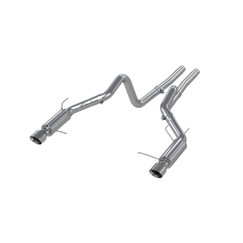 MBRP 11-12 Ford Shelby GT 500 T304 3in Cat Back Dual Split Rear Race Version 4.5in Tips S7260304 S7260304 Photo - Primary