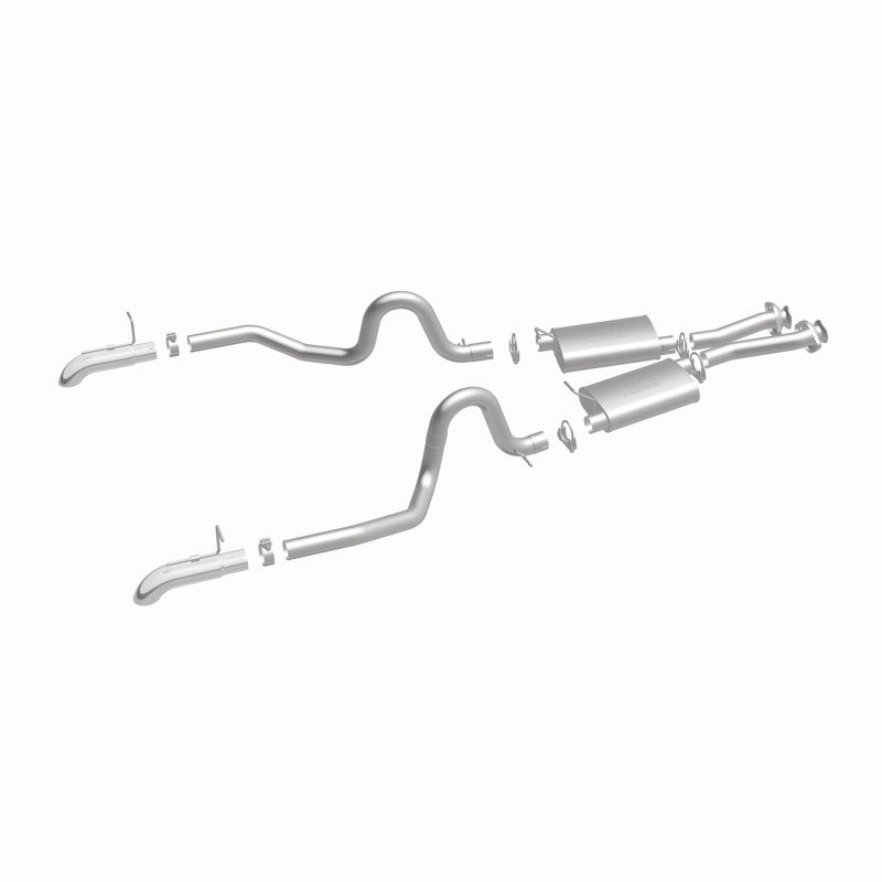 MagnaFlow Ford Mustang Street Series Cat-Back Performance Exhaust System 15632 360 Degree Image Set
