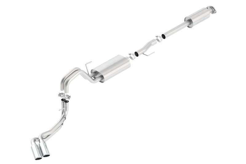 Borla 15-16 Ford F-150 3.5L EcoBoost Ext. Cab Std. Bed Catback Exhaust Touring Truck Side Exit 140617 140617 Photo - Primary