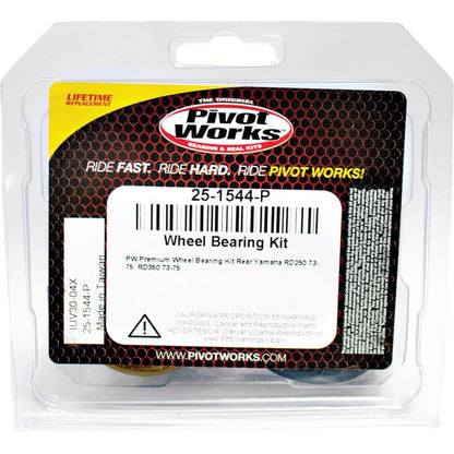 Pivot Works Yamaha Wheel Bearing Kit Premium Bearings 25-1544-P 25-1544-P Photo - Primary